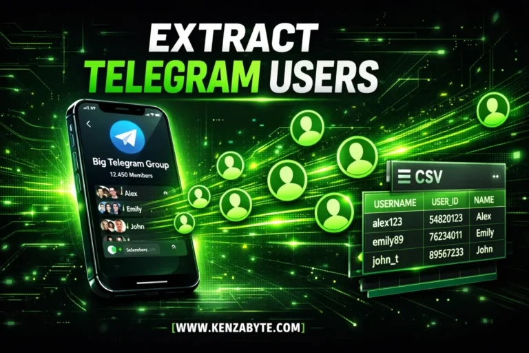 Telegram Scraper - Telegram Group Member Scraper